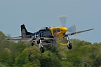 Surviving P-51D Mustang 44-73275 'Never Miss' was again present at the 2014 RI air show