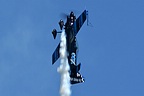 Rob Holland's aerobatic performance