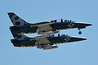 Breitling Jet Team paired take-off close-up