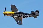 P-51D Mustang 'Never Miss' fly-by