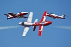 Thrilling moment of the Snowbirds