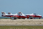 Canadian Snowbirds section one take off