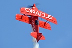 Sean D. Tucket in the Oracle Challenger III opening the air show