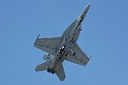 USN Tac Demo VFA-106 F/A-18F Super Hornet take-off