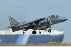 USMC AV-8B Harrier VTOL demo