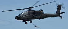 US Army 10th Aviation Regiment AH-64D Apache