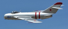 Randy Ball MiG-17F solo display