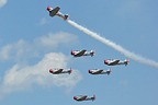 Geico Skytypers formation display