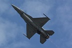 USAF F-16 Viper Demo afterburner climb