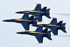 USN Blue Angels main formation practice display