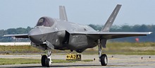 F-35A Lightning II 11-5036 on the taxiway