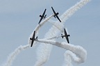 Respect for the GEICO Skytypers who continue to fly shows this season despite having lost a team member this year