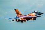 Royal Netherlands Air Force F-16 Demo taking off