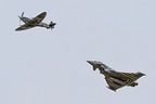 D-Day Spitfire and Typhoon Formation