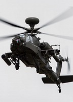 Army Air Corps WAH-64D Apache Attack Helicopter Display Team