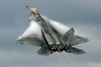 USAF F-22A Raptor Demo take-off