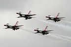 USAF Thunderbirds formation