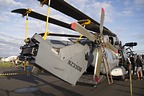 RNZAF NH90 folded rotors and tail