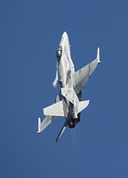 RAAF F/A-18 Hornet solo display