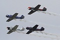 Yak-52 formation flight