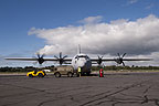 RAAF C-130J 'Super Hercules' at Whenuapai