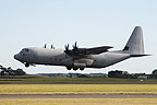 RAAF C-130J take-off from Ohakea