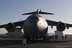 USAF C-17 Globemaster III at Whenuapai