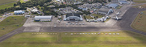 RNZAF Base Ohakea from the air