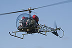 RNZAF Bell helicopter line up