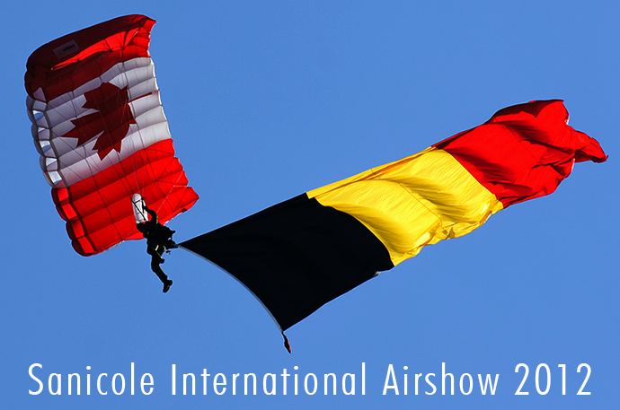 36th Annual International Sanicole Airshow Belgium featuring the Canadian Skyhawks