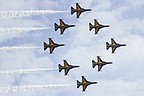 ROKAF Black Eagles formation display