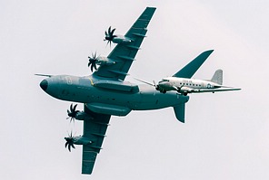 Faßberg - A400M 54+22 C-47B F-AZOX