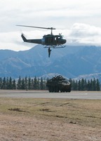 UH-1H winching demonstration