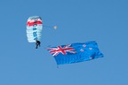 Kiwi Blue Parachute Display Team