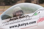 Jurgis Kairys racing a car