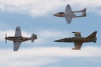 L-39, Vampire, Mustang formation flight