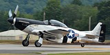 P-51D Mustang 'Quick Silver' landing