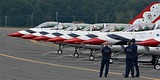 USAF Thunderbirds ready for taxi