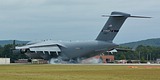 New York ANG 105th AW C-17A Globemaster III touch down
