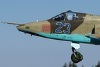 Azerbaijani Su-25 blue 23 close-up
