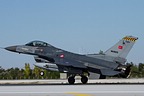 Turkish Air Force 113 Filo F-16C 94-0078 landing
