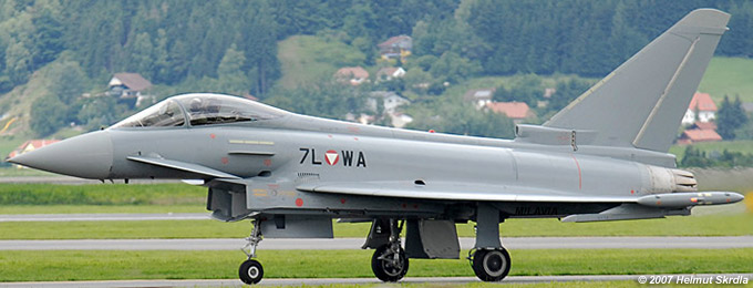 Now also with Austrian roundels: Eurofighter Typhoon has entered service in five Air Forces.