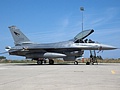 Italian Air Force F-16ADF in its normal paint scheme