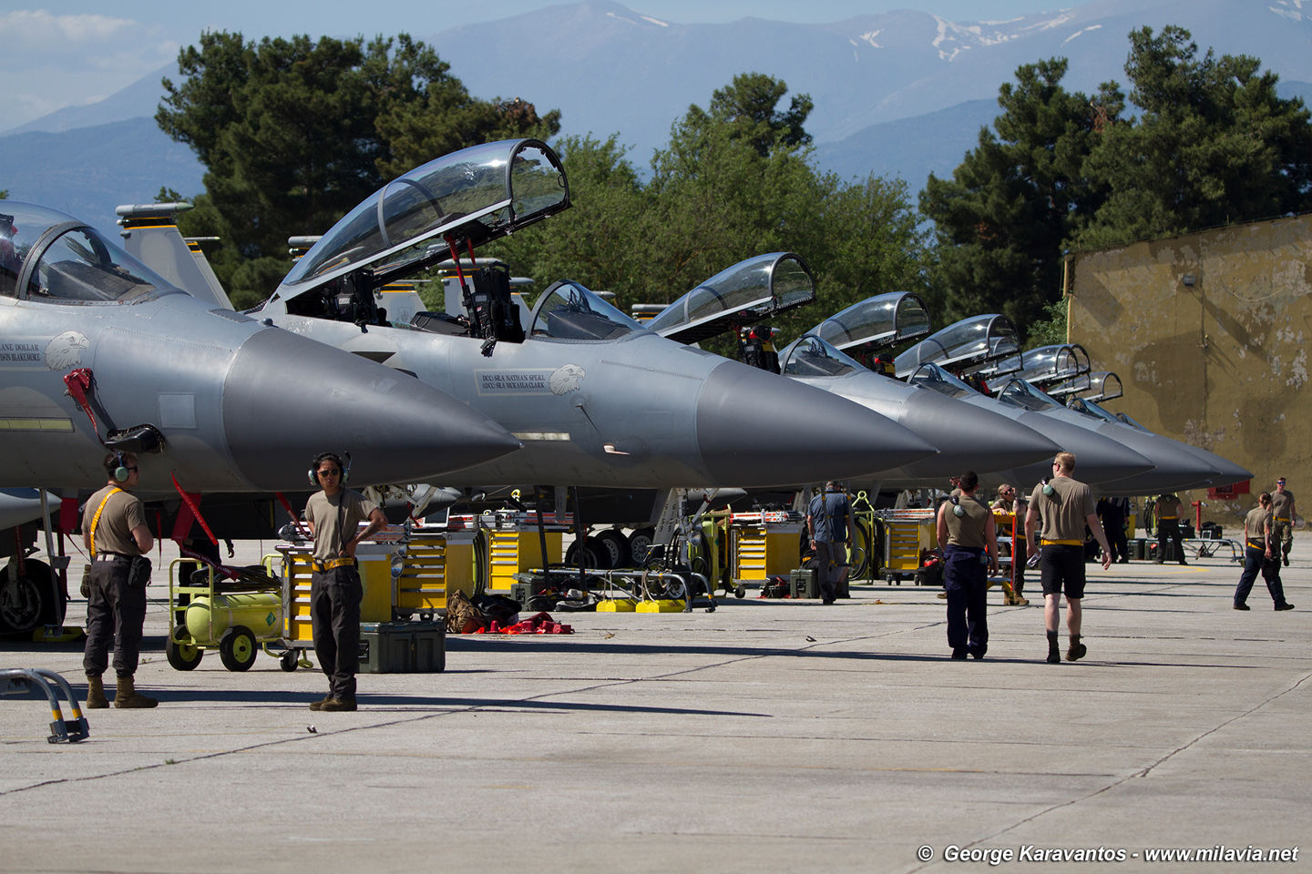 Exercise Early Bird / Astral Knight 2021 - USAFE 493rd Fighter Squadron ...