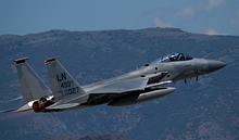 USAF 493rd FS F-15C Eagle 84-0027 "Boss Bird" with '493 FS' markings