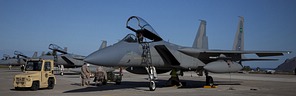 Royal Saudi Air Force F-15C Eagles at Souda Air Base on the island of Crete