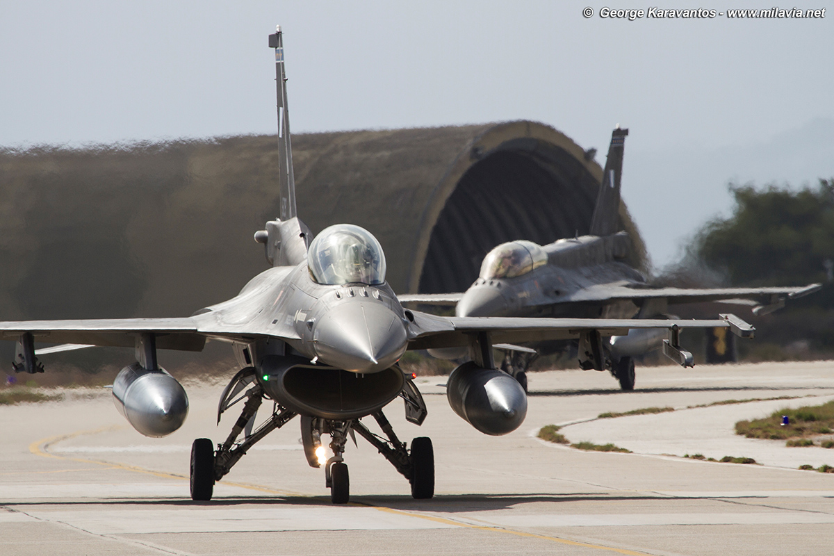 Hellenic Air Force 115 Combat Wing - Souda's Vipers - Chania, Crete ...