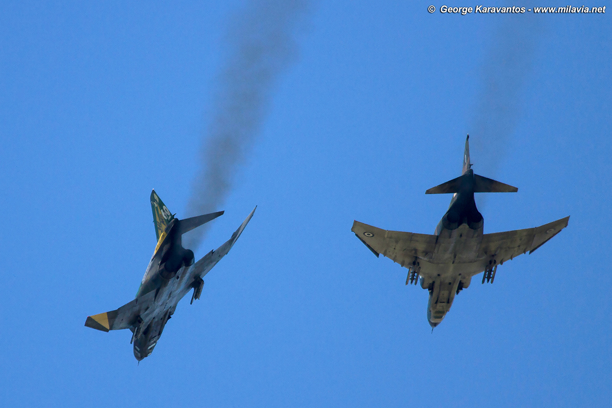 Hellenic Air Force RF-4E Recce Phantom II Retirement - 348 TRS, Larissa ...