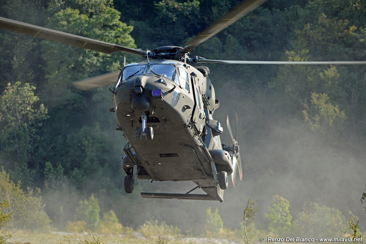 Italian Army Airmobile Permanent Training Ii 2020 Exercise - Rivoli 