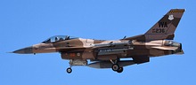 F-16 Aggressor 84-0236 from 64th AGRS, 57th ATG - Nellis AFB